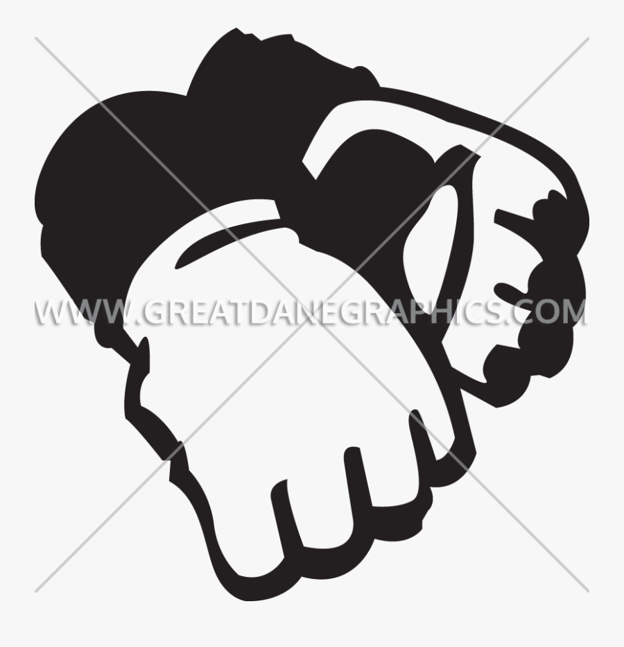Mma Gloves - Illustration, Transparent Clipart