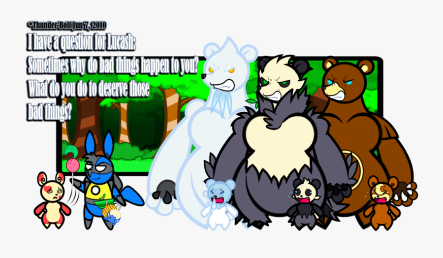 Furry Problem No - Cartoon, Transparent Clipart