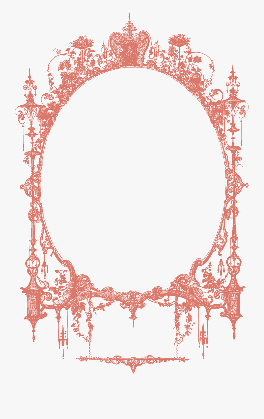 Free Download Halloween Frame Invitation Clipart Wedding - Mirror Mirror On The Wall Tattoos, Transparent Clipart
