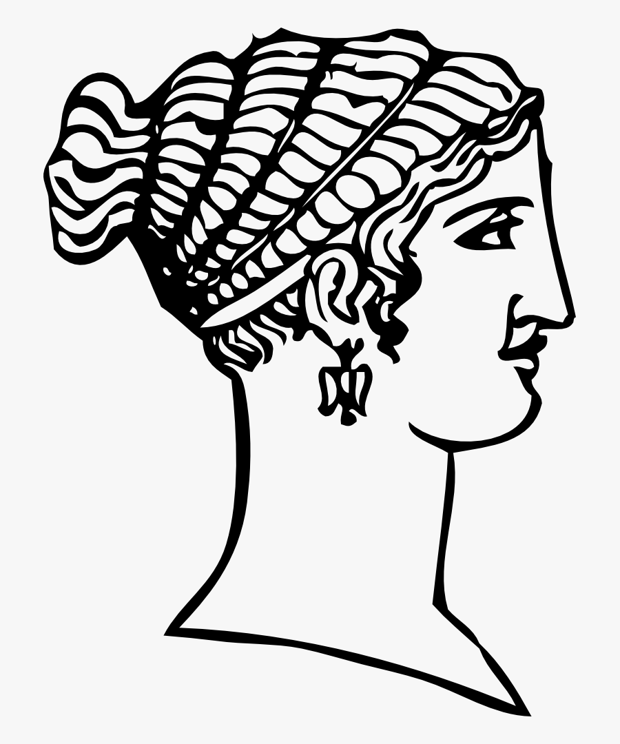 Art,monochrome Photography,head - Helen Of Troy Drawing, Transparent Clipart