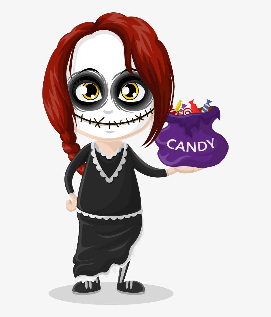 Transparent Halloween Png - Halloween Characters Cartoon Transparent, Transparent Clipart