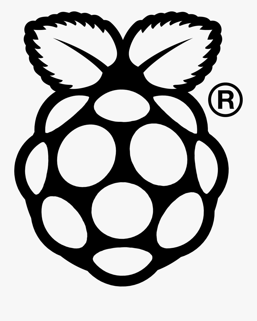 Raspberry Pi Logo [pdf] Vector Eps Free Download, Logo, - White Raspberry Pi Logo, Transparent Clipart