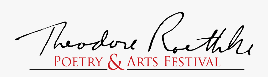 Logo For Theodore Roethke Poetry And Arts Festival - And, Transparent Clipart