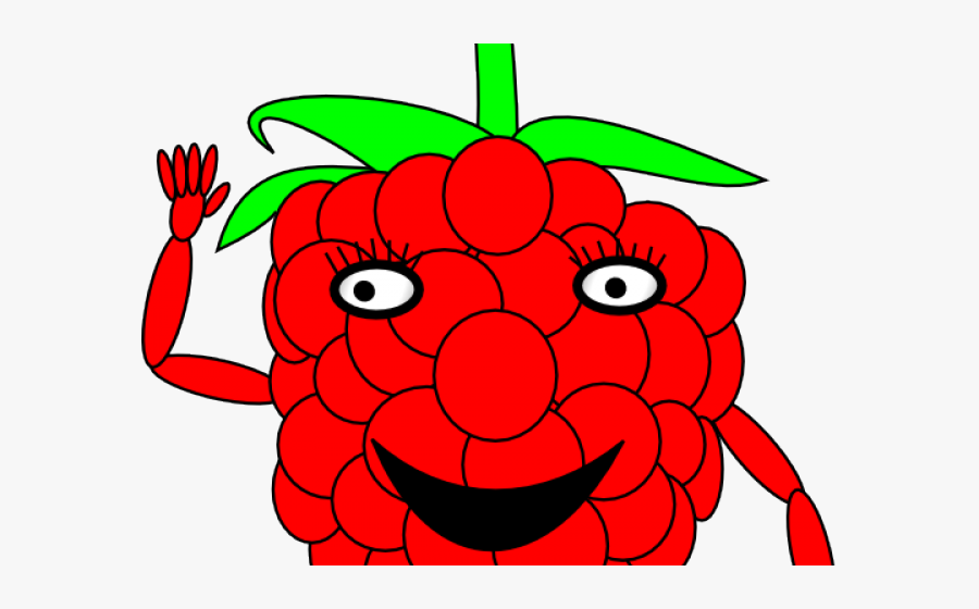 Raspberry Man, Transparent Clipart