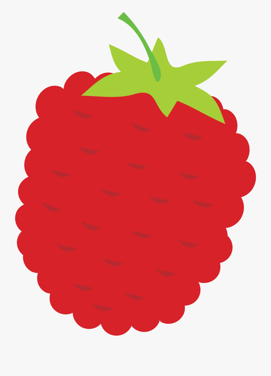 Clip Raspberry Vector Rasberry - Strawberry, Transparent Clipart