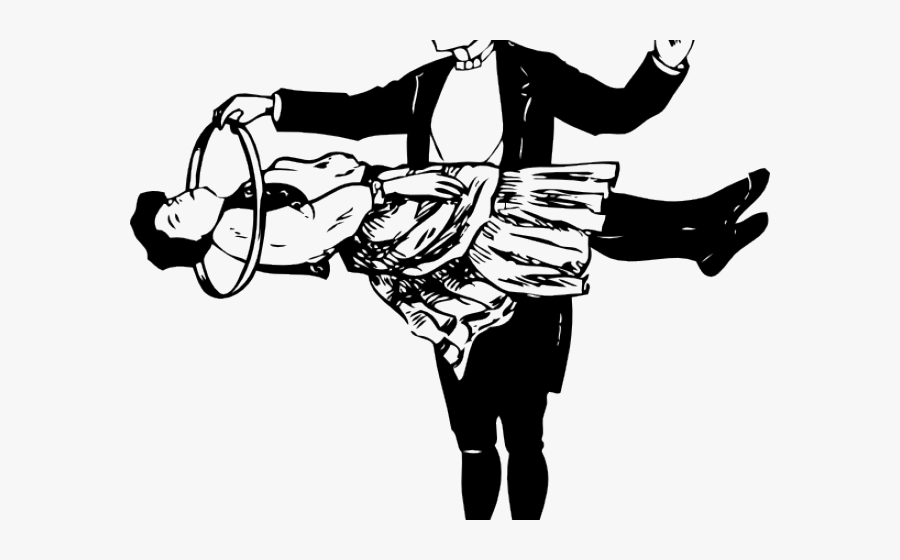 Magic Show Clipart Black And White, Transparent Clipart