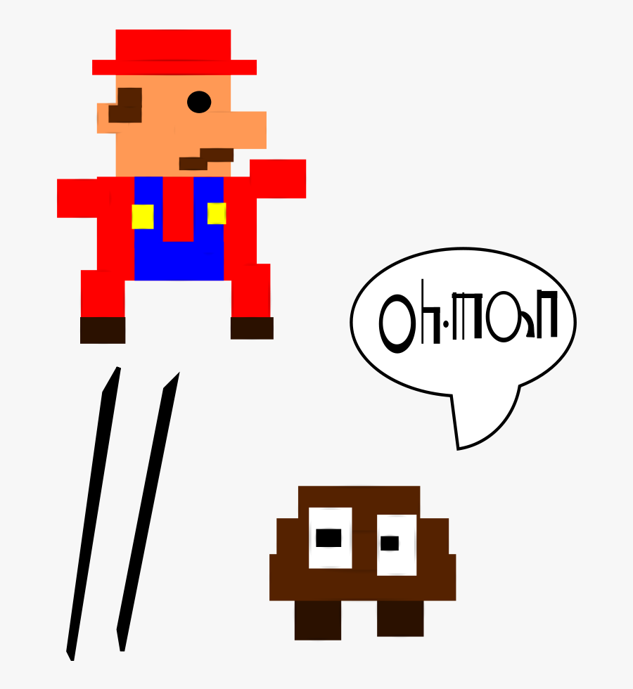 Mario Bros 3d Blocks Vector File Vector Clip Art File - Old Graphics Of Mario, Transparent Clipart