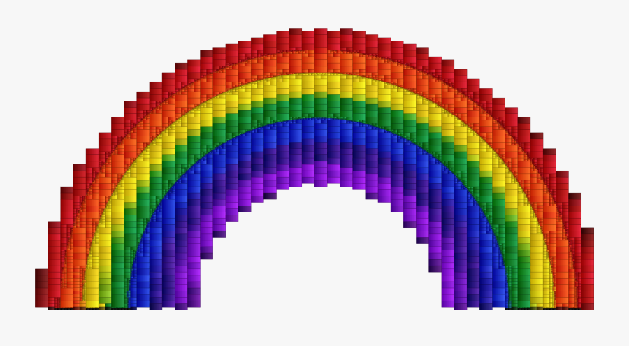 Rainbow Blocks Clip Arts - Cycle Recycle, Transparent Clipart