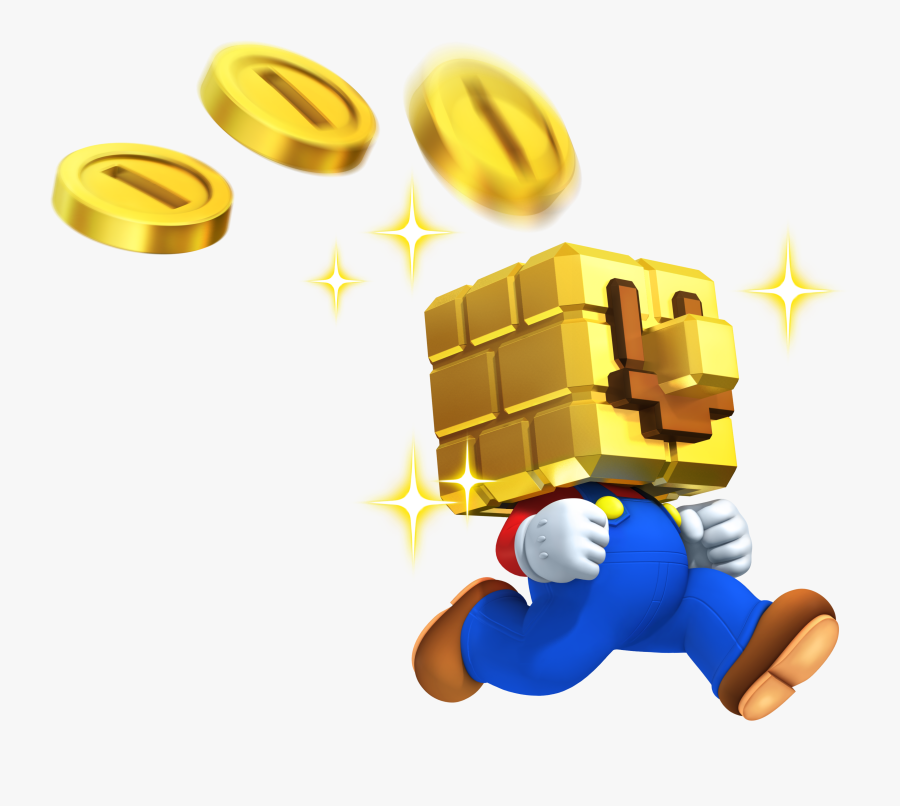 Svg Free Stock Block Fantendo Nintendo Fanon Wiki Fandom - New Super Mario Bros 2 Gold Block, Transparent Clipart