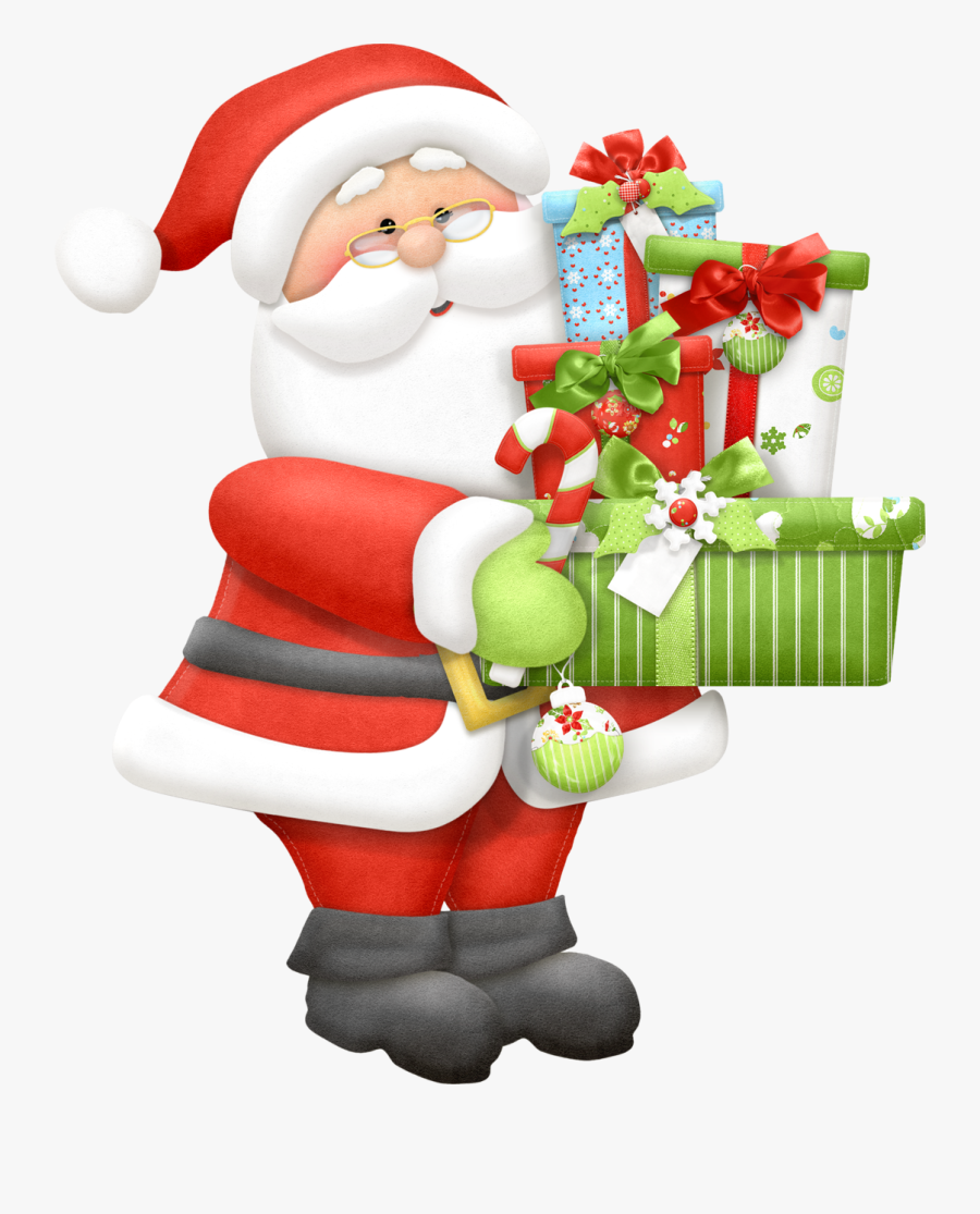 Gift Clipart Santa Claus, Transparent Clipart