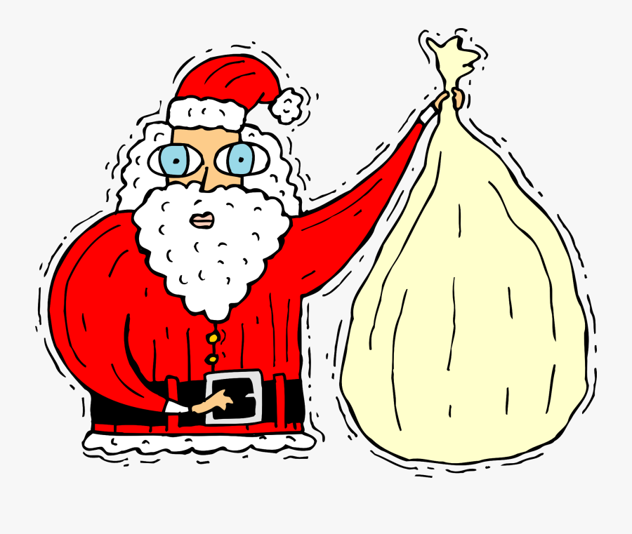 Santa Claus 03 Svg Clip Arts - Scalable Vector Graphics, Transparent Clipart