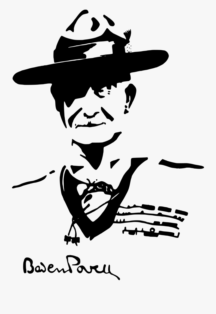 The Two Lives Of A Hero Scouting For Boys Boy Scouts - Baden Powell, Transparent Clipart