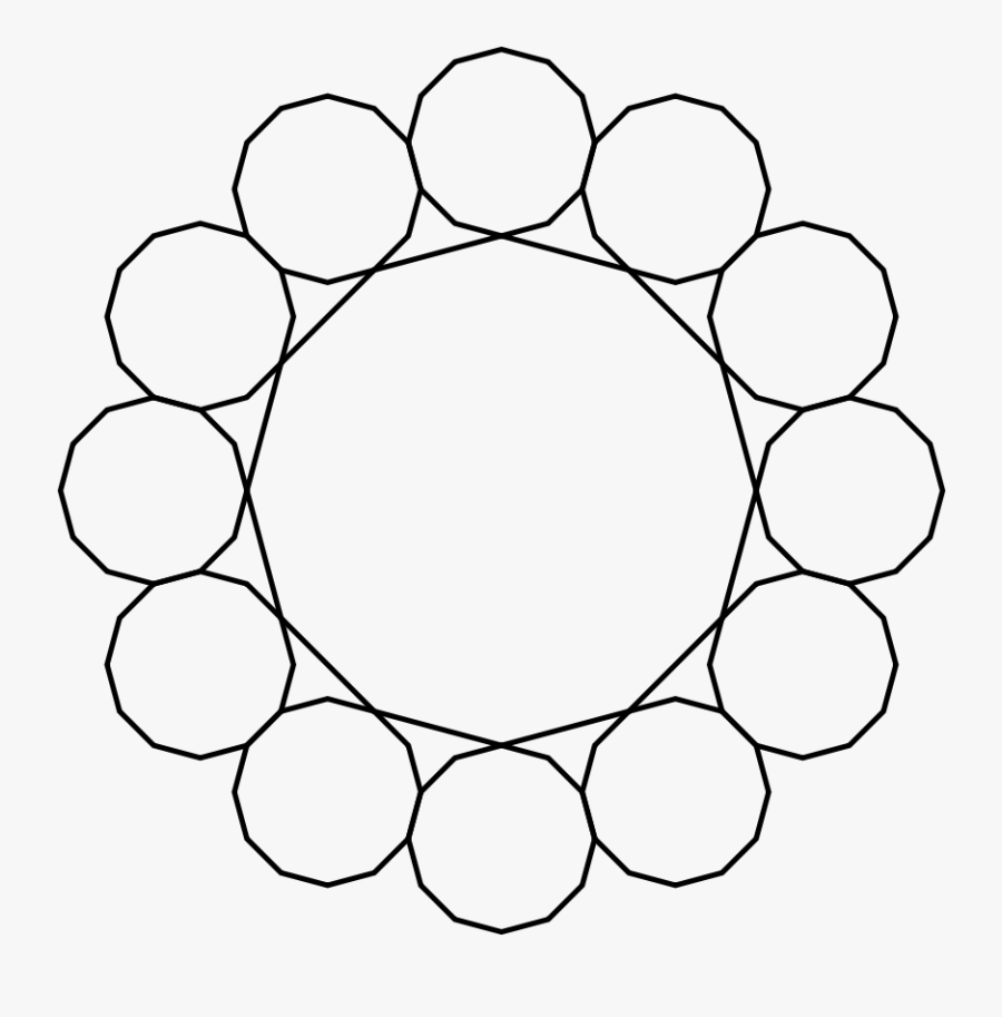 Lotus Flower Line Art - Tripura Bhairavi, Transparent Clipart