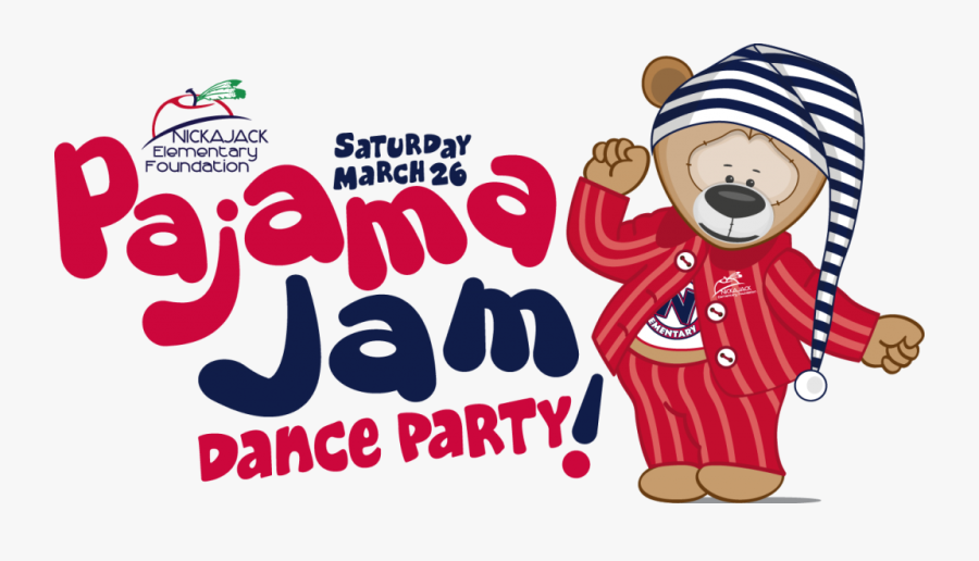 Pajama Clipart Bear - Pajama Jam Png, Transparent Clipart