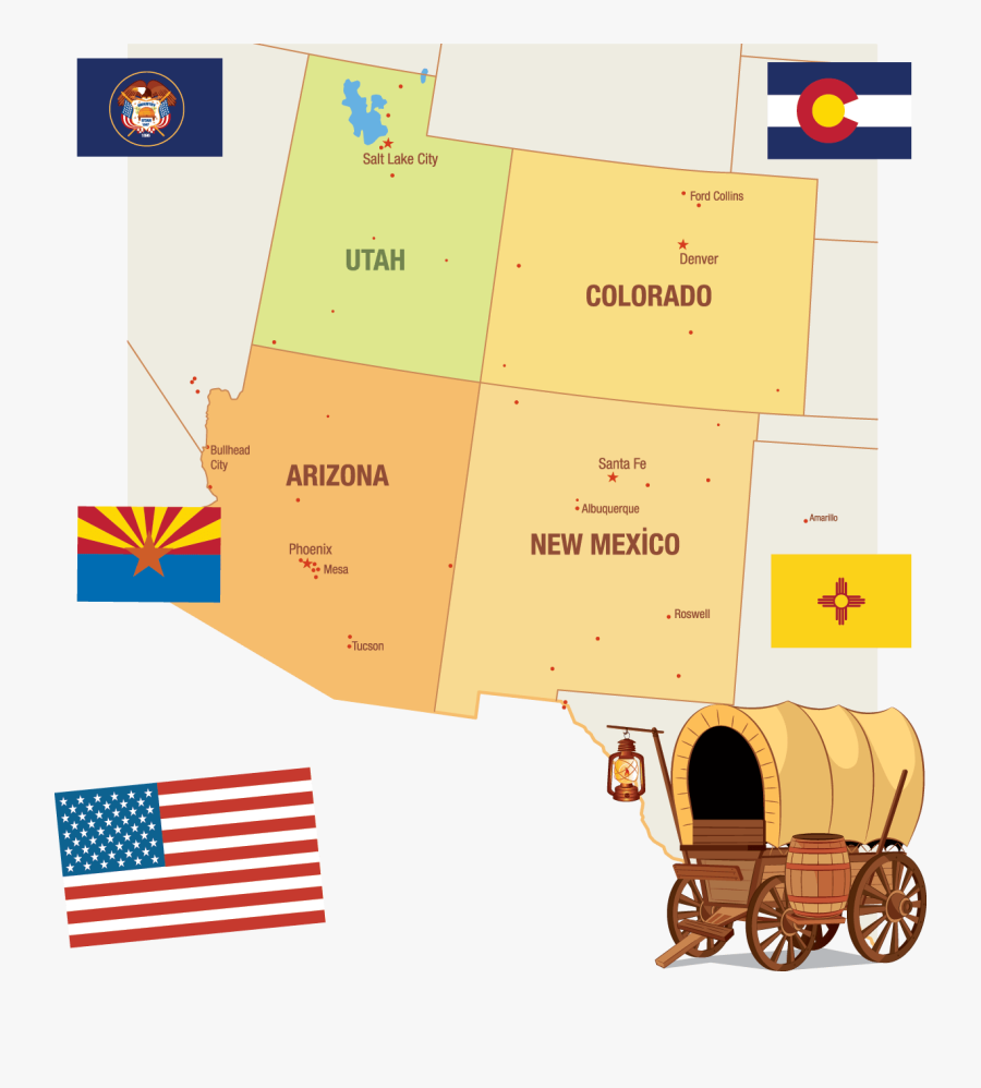 American Flag, Transparent Clipart