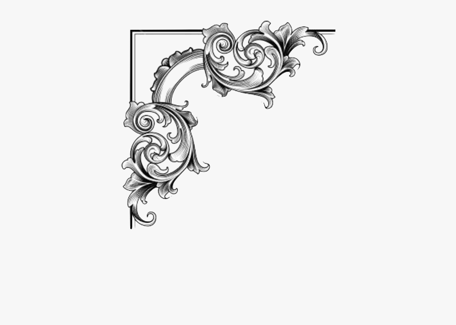 Clipart Halloween Corner - Border Corner Png, Transparent Clipart