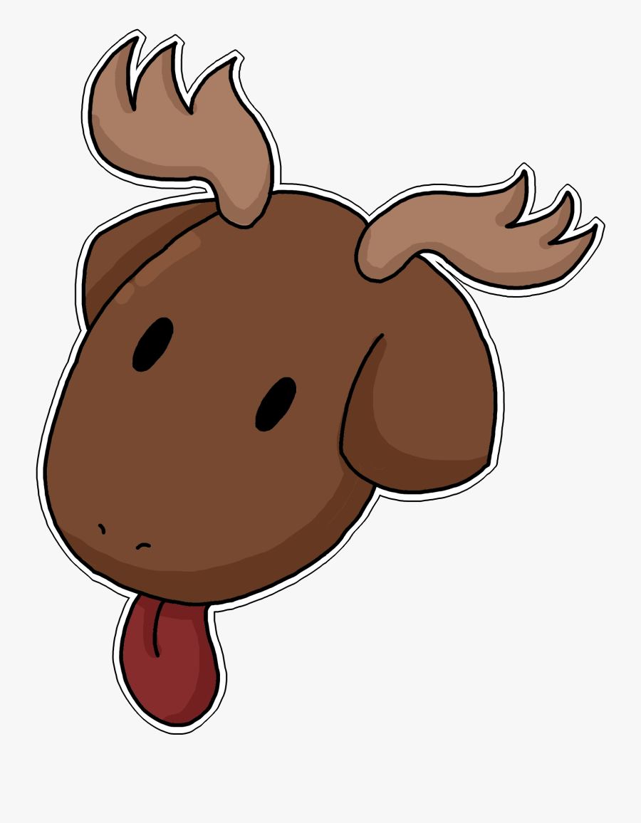 Moosader - Moose Head Transparent, Transparent Clipart
