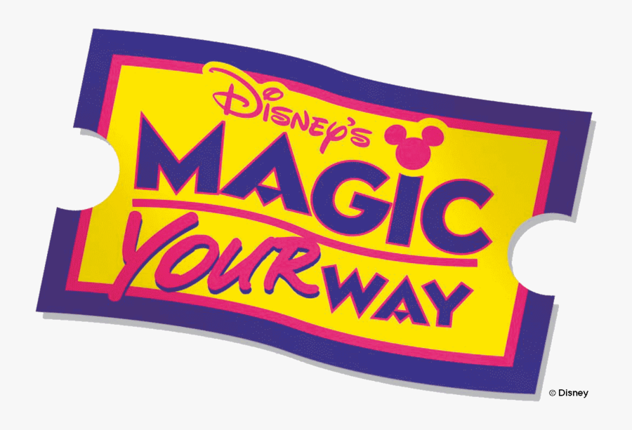 Magic Your Way Logo - Disney, Transparent Clipart