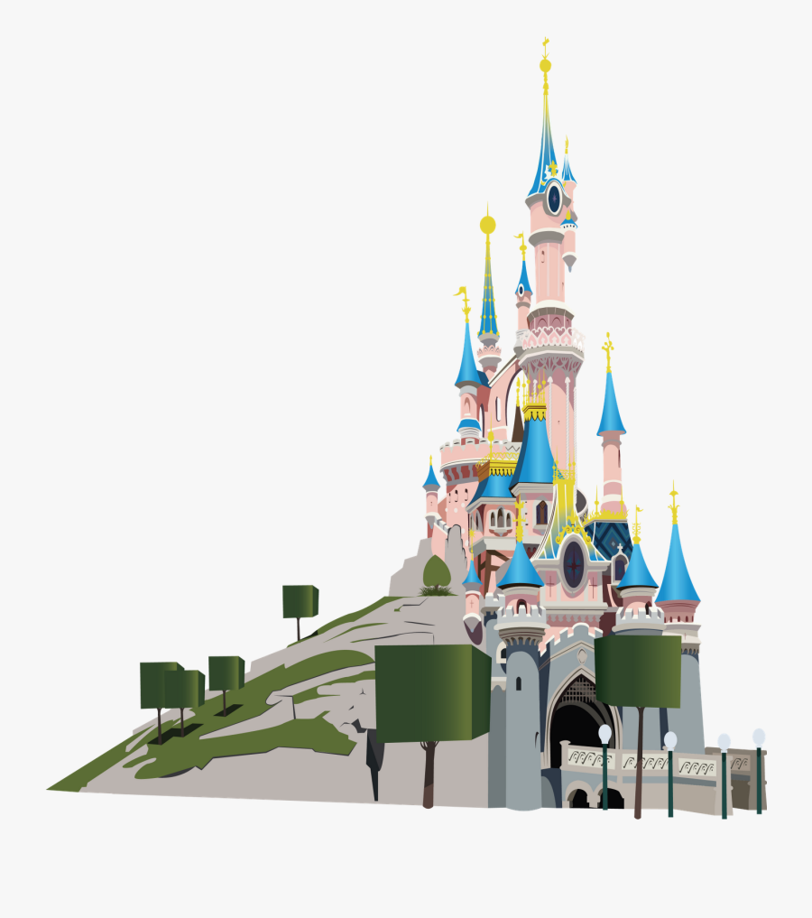 Walt Disney World Sleeping Beauty Castle Brazil Ariel - Castelo Bela Adormecida Png, Transparent Clipart