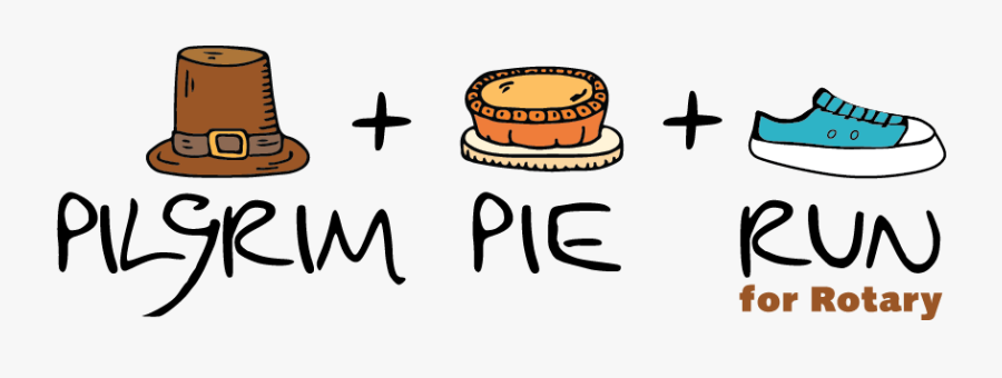 Pilgrim Pie Run For Rotary, Transparent Clipart