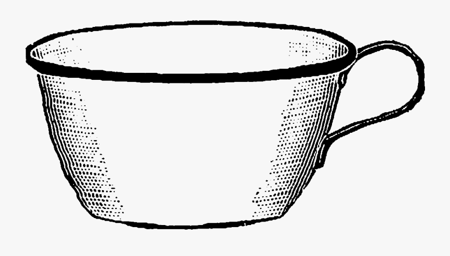 Clip Art Are Of Antique Coffee Mugs, Transparent Clipart