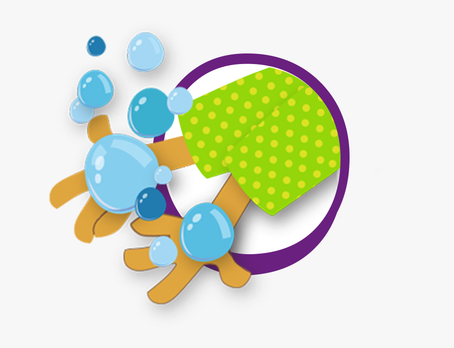 Germ Clipart Hand Washing - Clip Art , Free Transparent Clipart