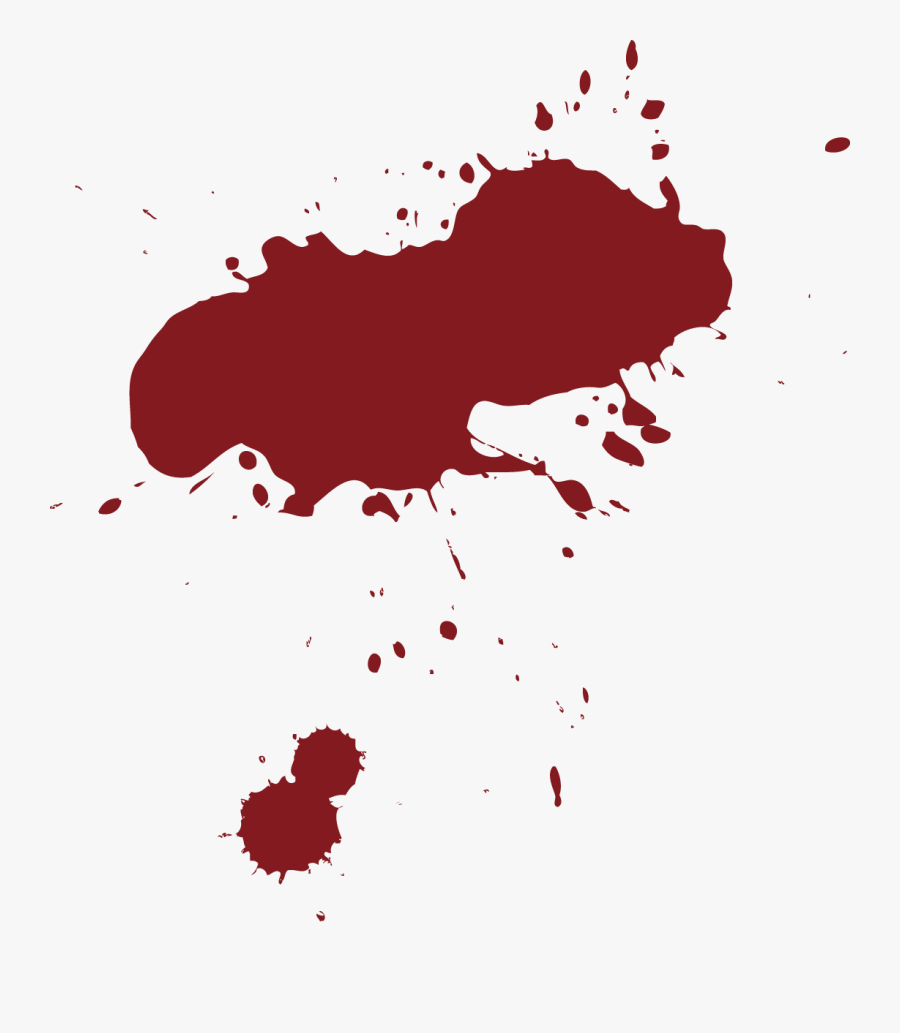 Blood Clip Art Bloodstain - Blood Stain Clip Art, Transparent Clipart
