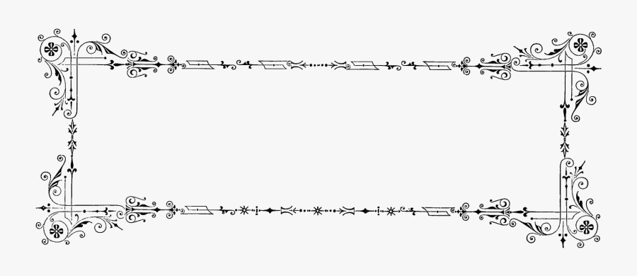 Digital Stamp Design Decorative Frames Clip Art Vintage - Vintage Frame Png Transparent, Transparent Clipart