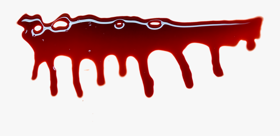 Transparent Background Cartoon Blood Drip Transparent, Transparent Clipart