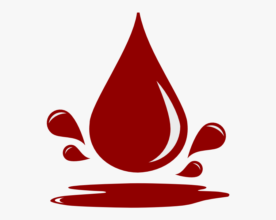 Drawing A Blood Droplet Coat Of Arms For A Red Cross - Puddle Of Blood Drawing, Transparent Clipart