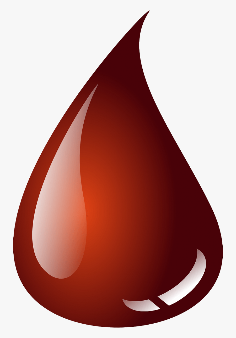 Blood Drop - Gota De Sangue Png, Transparent Clipart