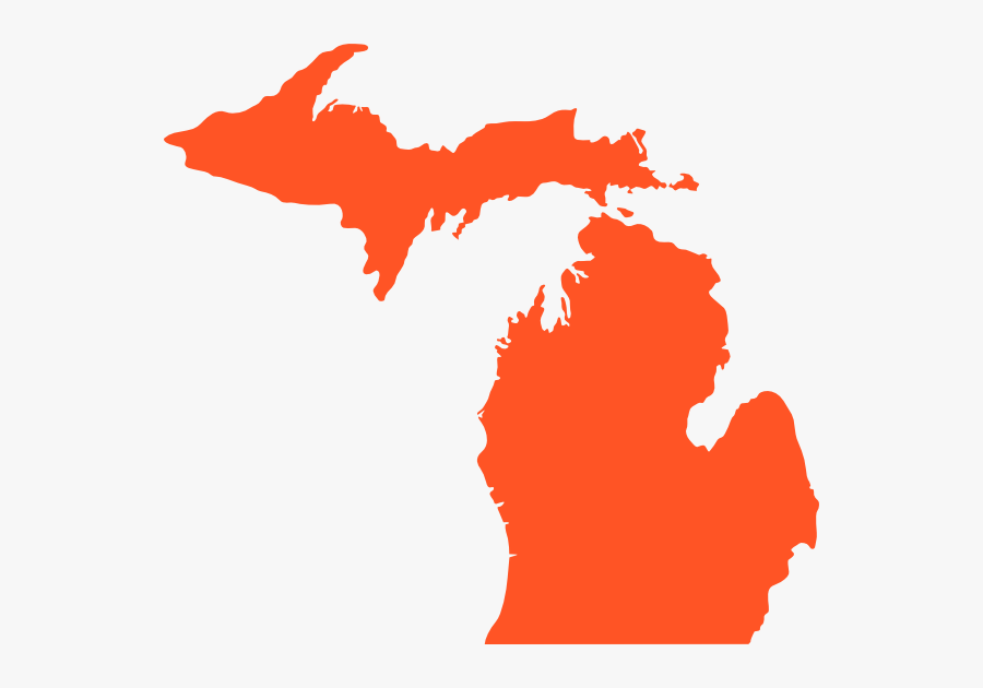 Michigan - Clipart - State Of Michigan, Transparent Clipart