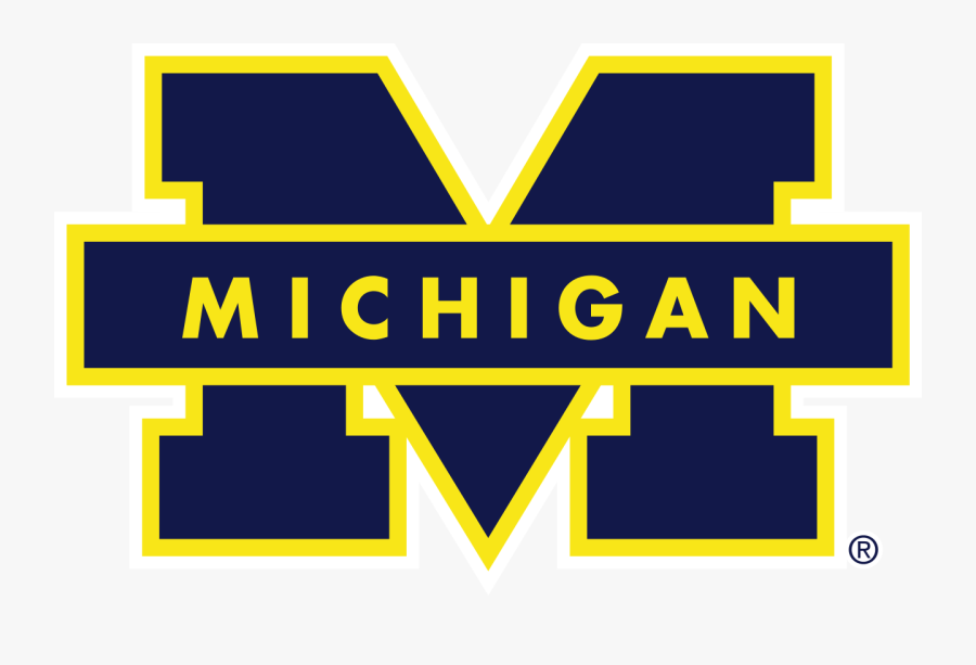 Clip Art Wolverines Football Team - University Of Michigan Logo, Transparent Clipart