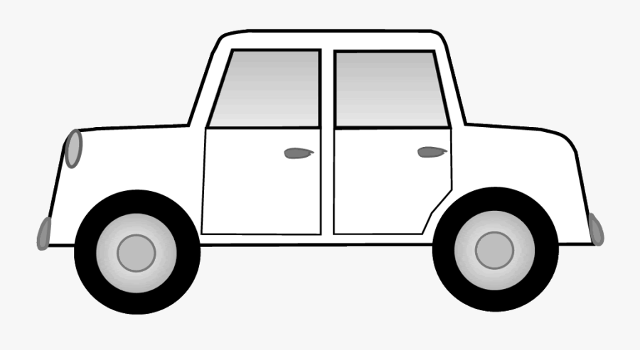 Car Clipart Black And% - Clip Art Car Gif, Transparent Clipart