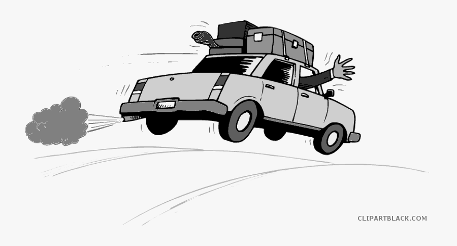 Family Car Clipart - Car On A Road Clipart, Transparent Clipart