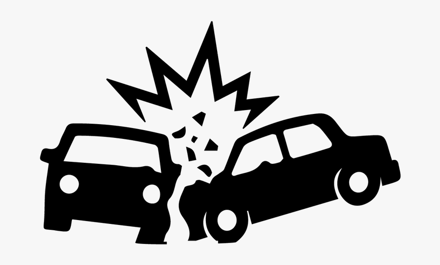 Clip Art Clip Art Royalty - Car Crash Clip Art Black And White, Transparent Clipart