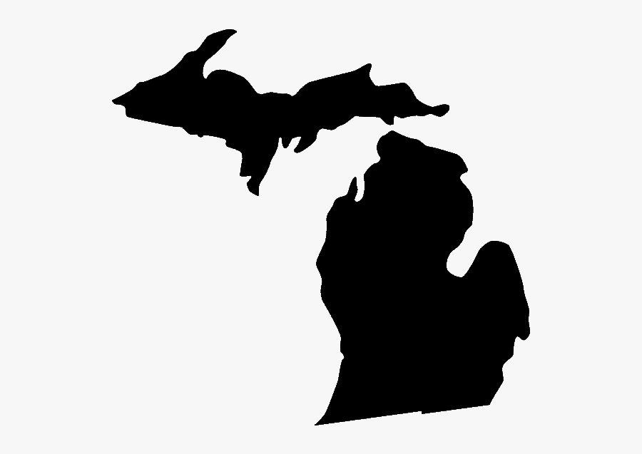 Michigan Shape, Transparent Clipart