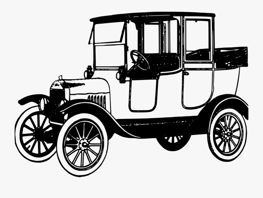 Old Fashioned Car Drawing At Getdrawings - Ford Model T Clip Art, Transparent Clipart
