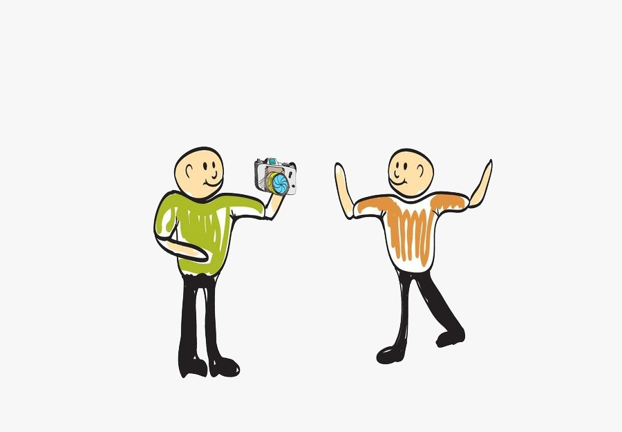 Royalty Free Clip Art - Ilustracion Del Mirar, Transparent Clipart