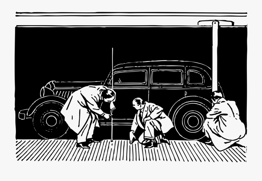 Classic Car,compact Car,classic - Menggambar Dengan Tema Kecelakaan Lalu Lintas, Transparent Clipart