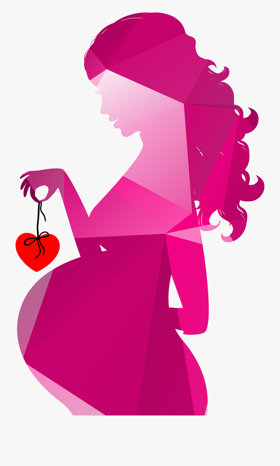 Silhouette Pregnancy Royalty-free Clip Art, Transparent Clipart