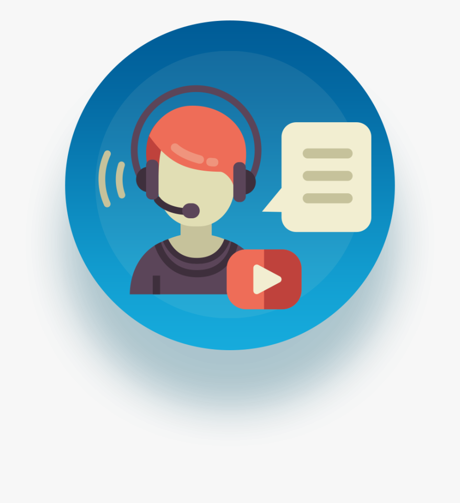 Dynamic Videos - Circle, Transparent Clipart