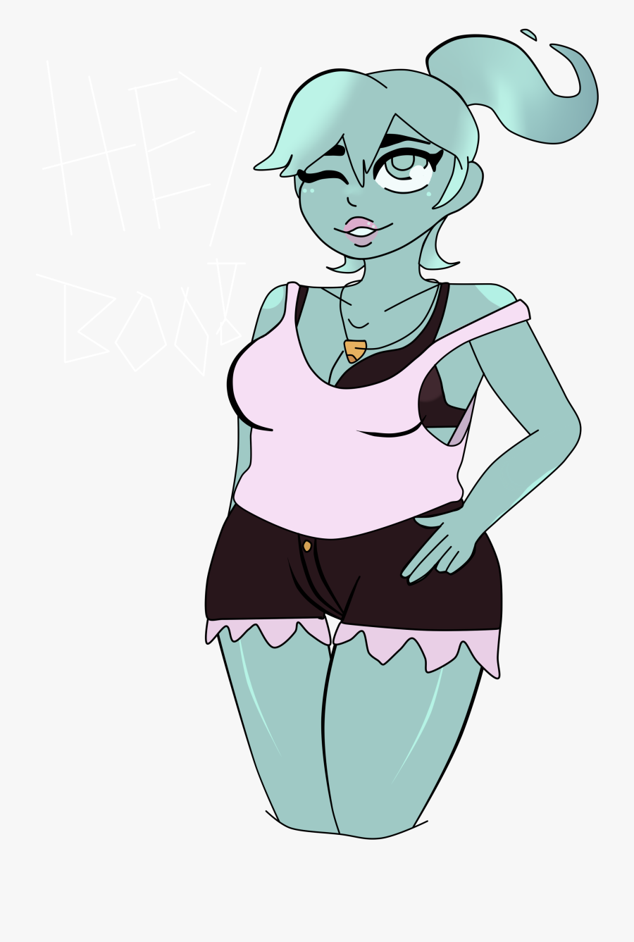 Polly From Monster Prom, Transparent Clipart