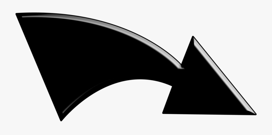 Clip Art Big Royalty Free Logo - Big Black Arrow, Transparent Clipart