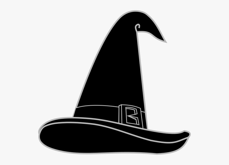 Hat Clipart Wizard - Black Wizard Hat Png, Transparent Clipart