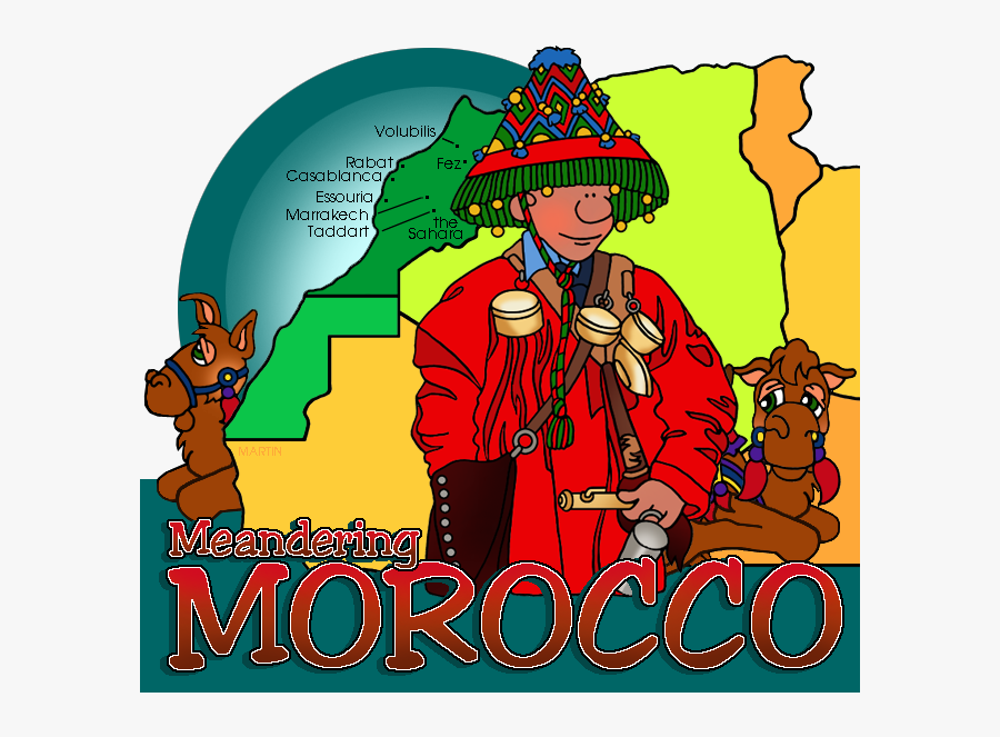 Morocco Map - Morocco Clipart Png, Transparent Clipart