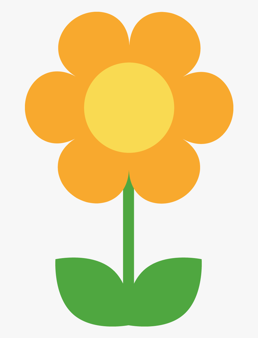 Desenho De Florzinha, Transparent Clipart