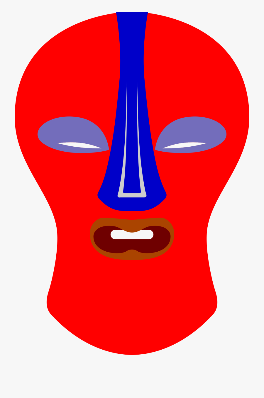 Africa Clipart African Mask - Mask, Transparent Clipart