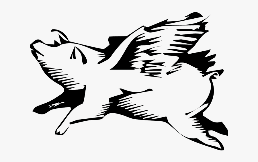 Flying Pig Image Clipart , Png Download, Transparent Clipart