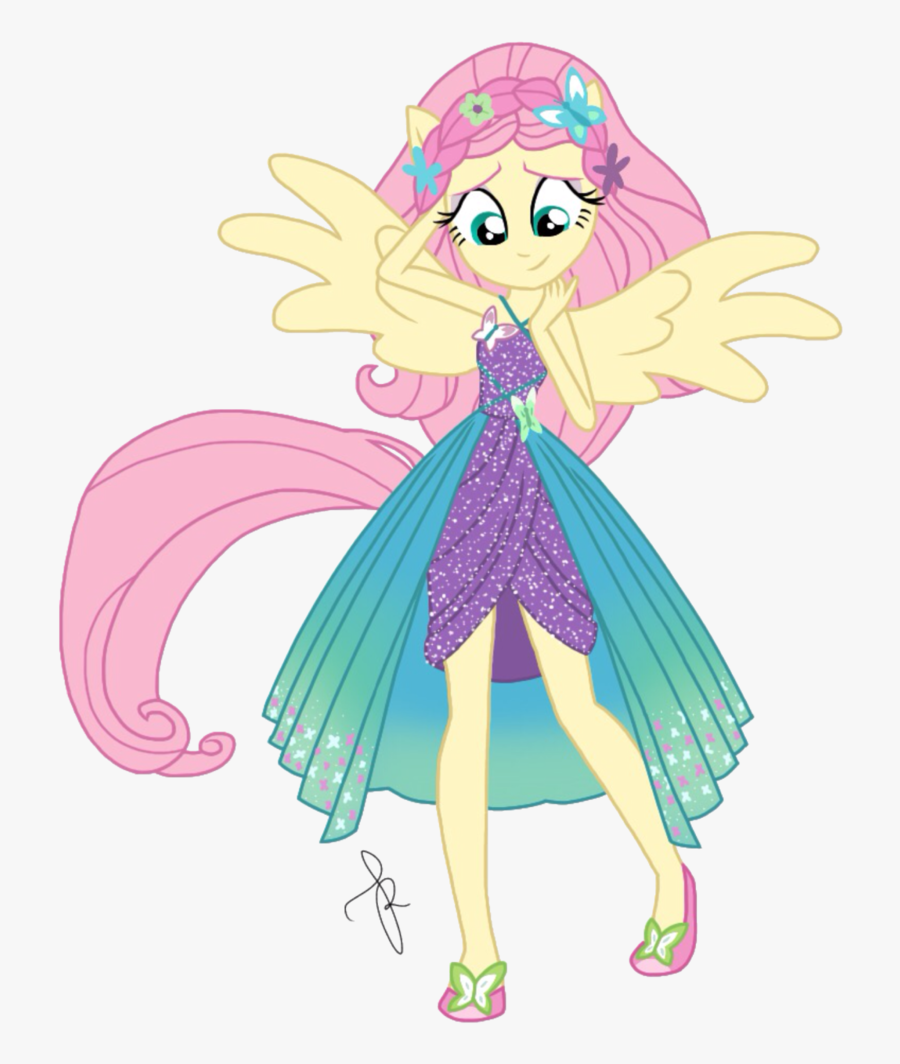 Fluttershy Friendship Power By Ilaria122 - Fluttershy Equestria Girls Forgotten Friendship, Transparent Clipart